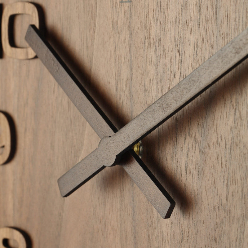 3095 Wood Large Wall Clock