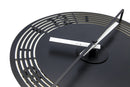 detail 3126,Motion clock Roman Number,NeXtime,Aluminium,Black