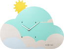 3207 Cloudy Glow in the Dark Kids Wall Clock