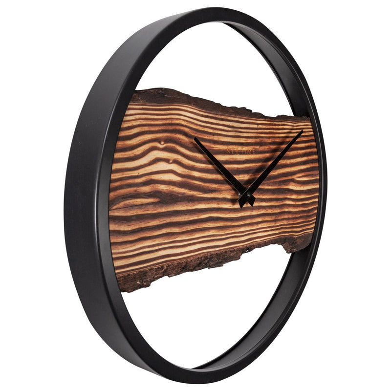 3263BR Forest Large Brown Wall Clock