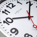 3292AR Station White Wall Clock