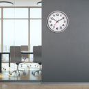 3292AR Station White Wall Clock