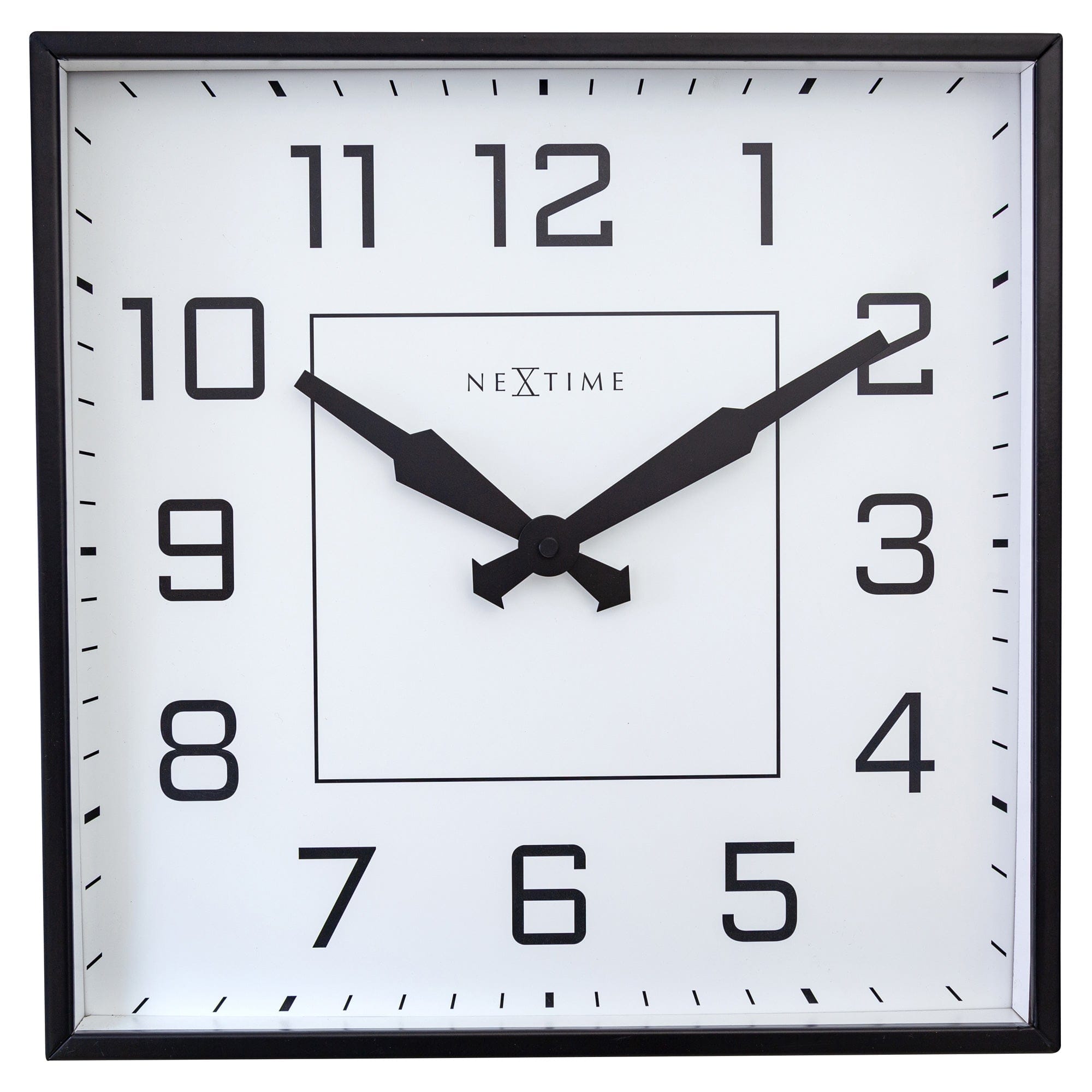 Hands Large Wall Clock, Black - NeXtime @ RoyalDesign
