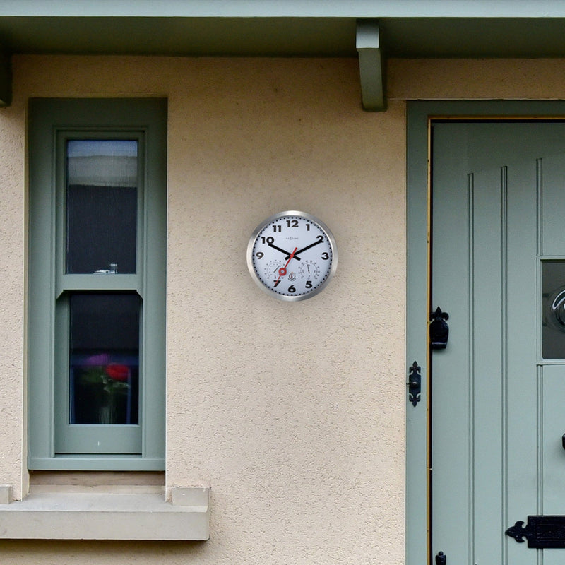 4307AR Clemantis Garden Wall Clock