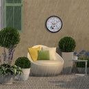 4314 Prunus Garden Wall Clock