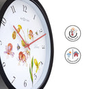 4317 Knautia Garden Wall Clock