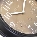 4318BR Jasmine Brown & White Garden Wall Clock