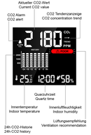 WL1025 Tech Air Sensor Clock / Alarm