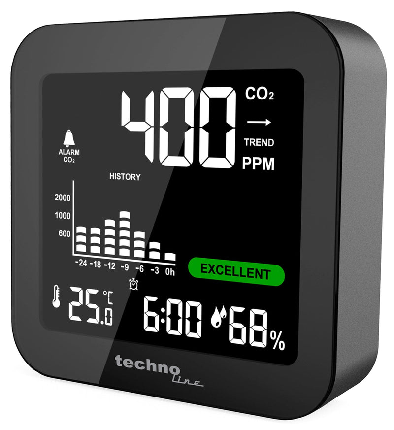 WL1025 Tech Air Sensor Clock / Alarm