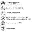 WL1025 Tech Air Sensor Clock / Alarm