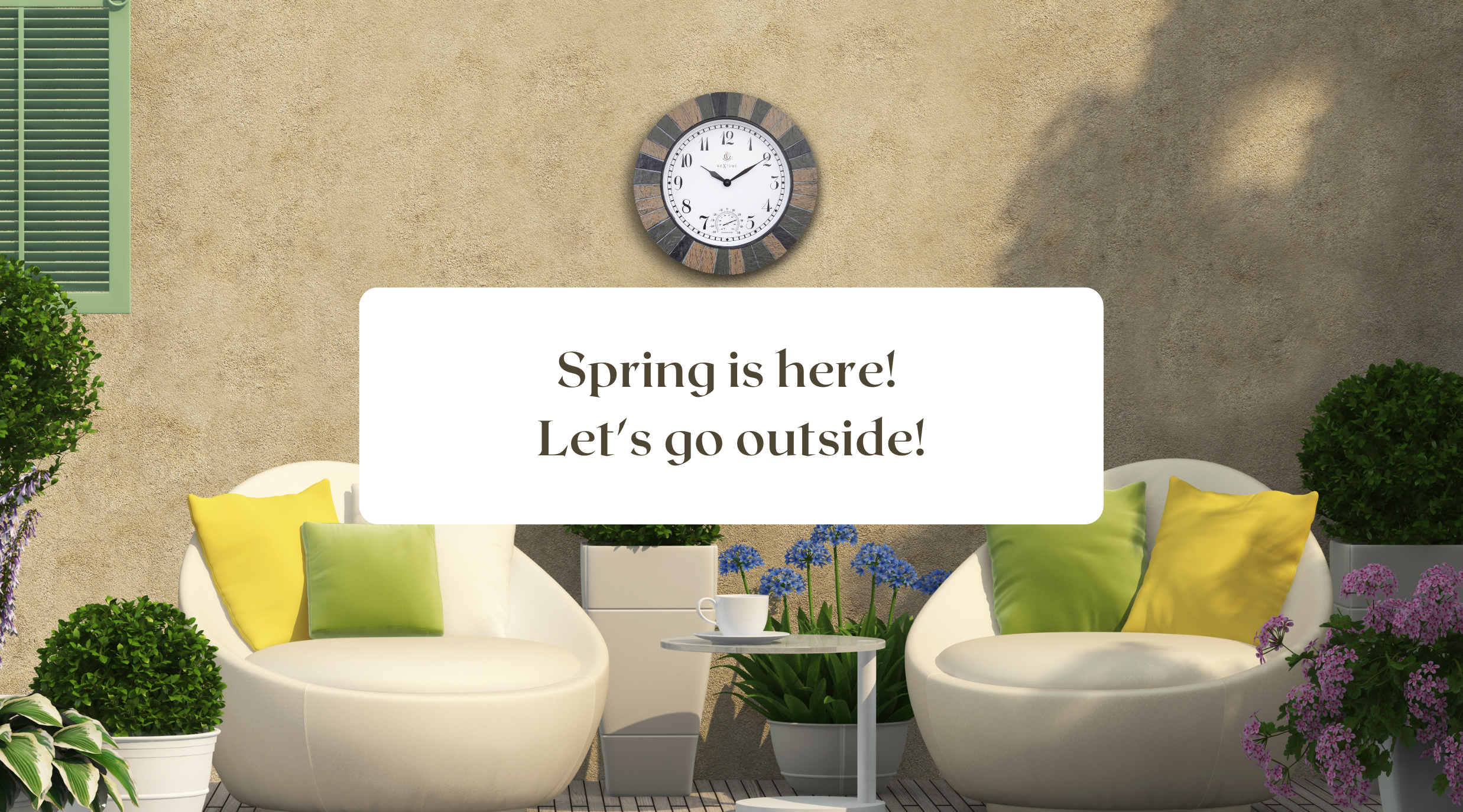 Spring Out Side Spring is here! Let’s go outside!