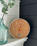 5220WI Nightengale White Wall Clock