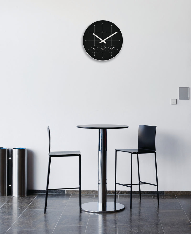 214ZW Big City wall clock