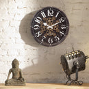 3282 Henry Open Gear Wall Clock