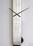 Premium Pendulum Wall Clock, 31.5 Inches Tall, Stainless Steel – Long Island
