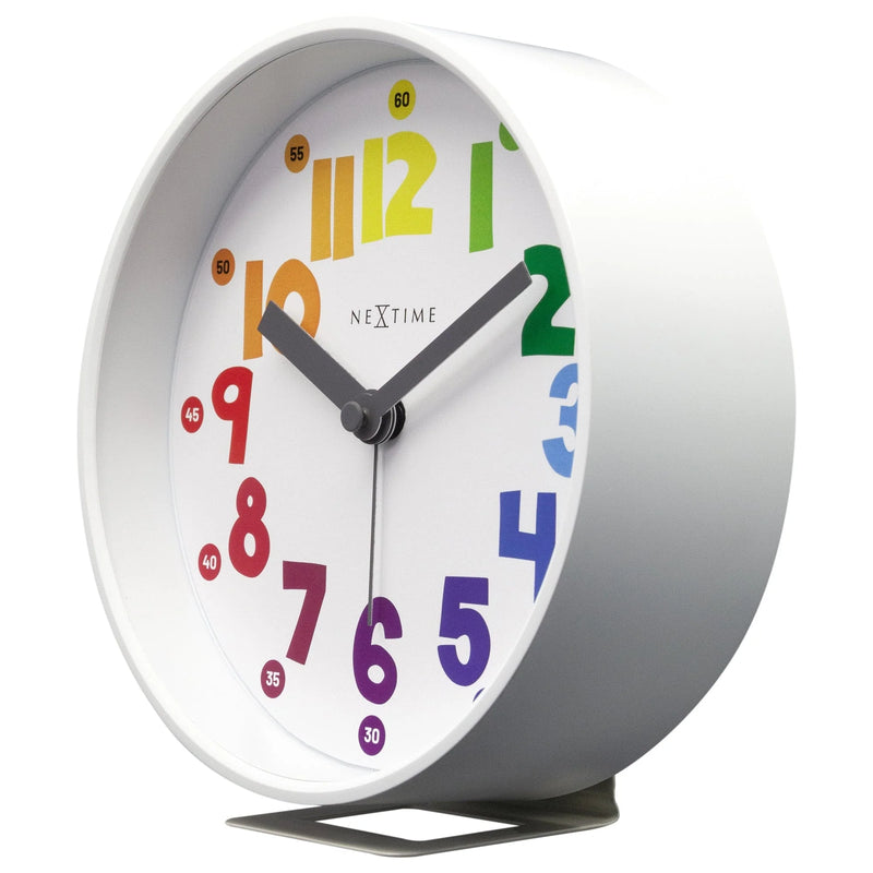 7357 Sophia Colorful Numeral Wall Clock
