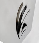 Premium Pendulum Wall Clock, 31.5 Inches Tall, Stainless Steel – Long Island