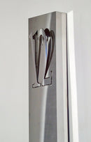 Premium Pendulum Wall Clock, 31.5 Inches Tall, Stainless Steel – Long Island