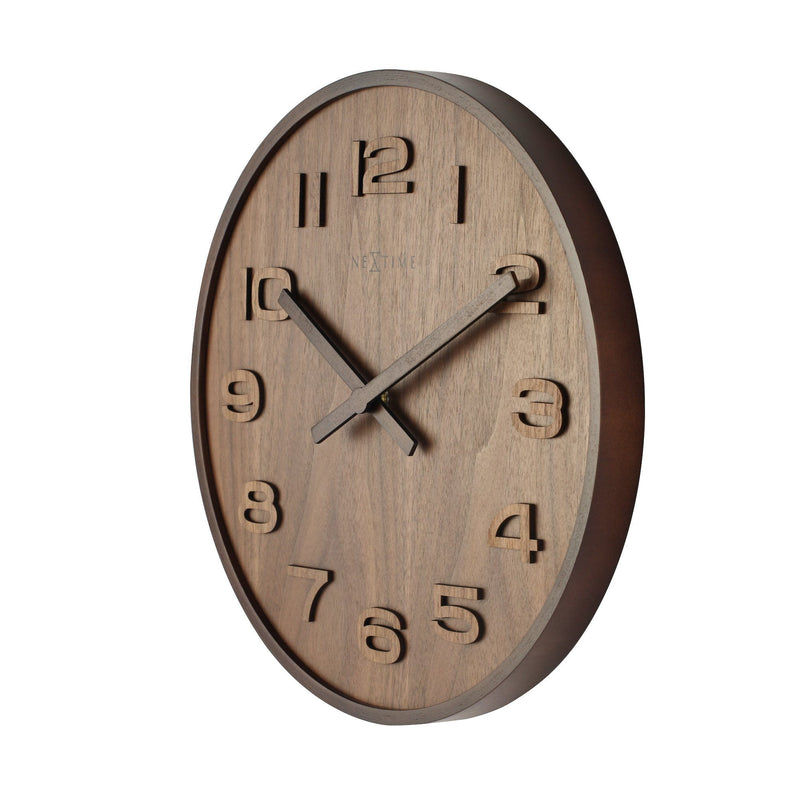 3095 Wood Large Wall Clock
