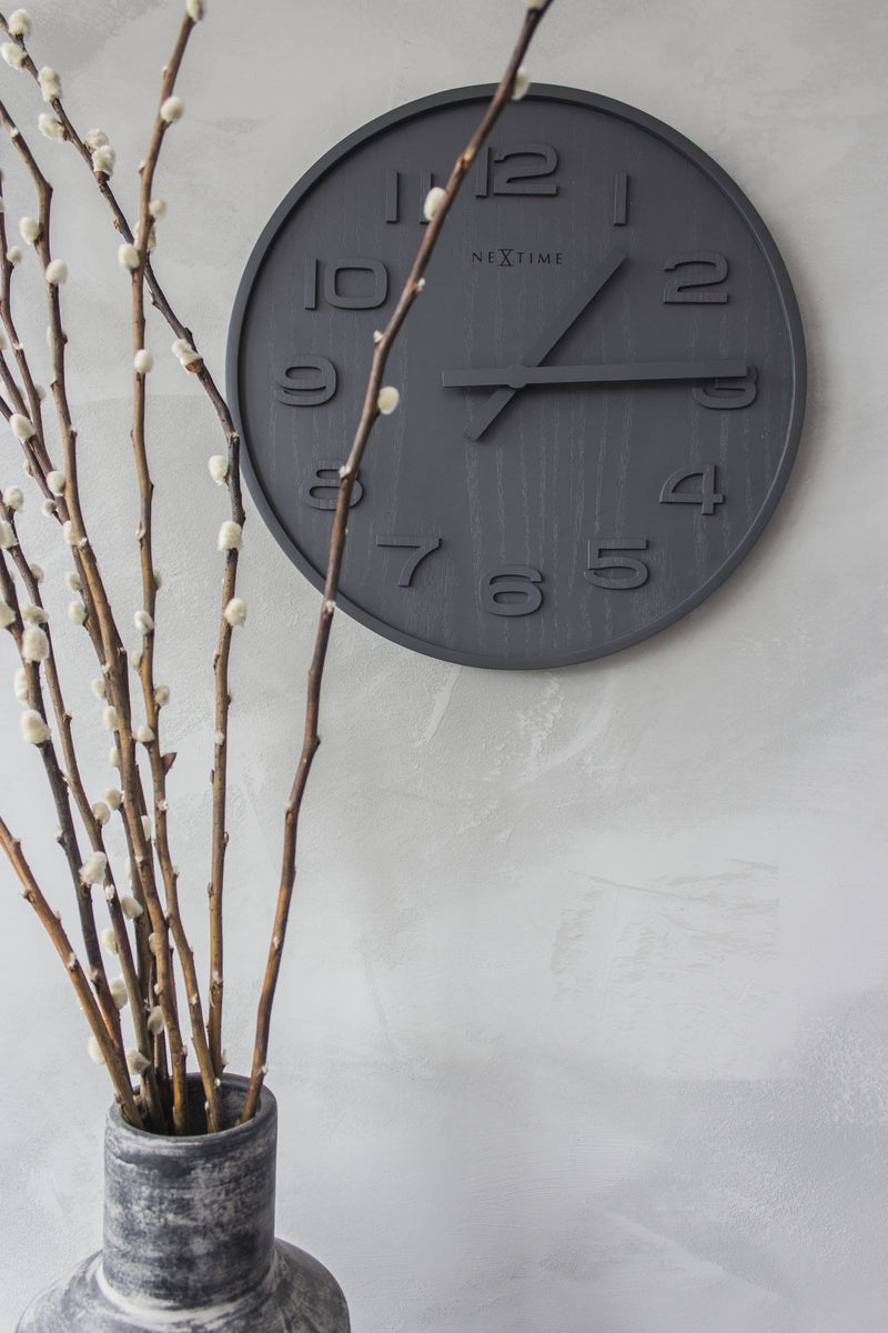 3096 Wood Wood Wall Clock