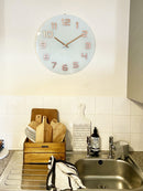 atmosphere 3105WC,Classy Large,NeXtime,Glass,White/Copper,