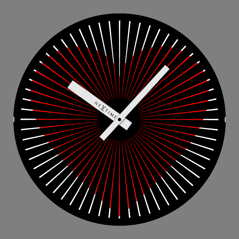 3124 Motion Heart Wall Clock