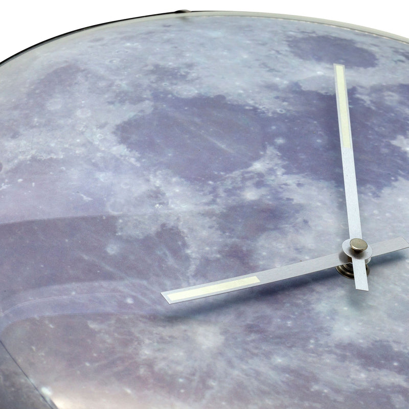 3164 Moon Dome Glow-in-the-Dark Wall Clock