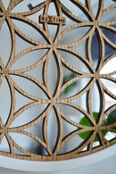 detail 3194WI,Bella Mirror,NeXtime,Wood,White,