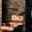 Forest Wall Clock - Real wood dial, robust metal frame  - 17.75 Inches  - (NeXtime 3263BR)