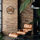 3263BR Forest Large Brown Wall Clock