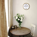 Classic Wall Clock - Contemporary Decor - Silent Movement - 15.4 Inches - (NeXtime 3290)