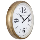 Classic Wall Clock - Contemporary Decor - Silent Movement - 15.4 Inches - (NeXtime 3290)