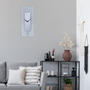 3302FR "Dali" Frosted/Mirror - Wall clock