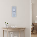 3302FR "Dali" Frosted/Mirror - Wall clock