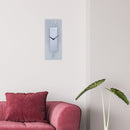 3302FR "Dali" Frosted/Mirror - Wall clock