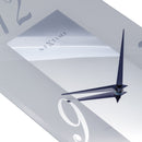 3302FR "Dali" Frosted/Mirror - Wall clock