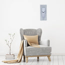 3302FR "Dali" Frosted/Mirror - Wall clock