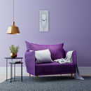 3302FR "Dali" Frosted/Mirror - Wall clock