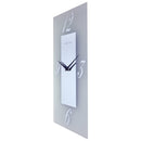 3302FR "Dali" Frosted/Mirror - Wall clock