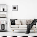 3303ZW "Vasco Square" Wall Clock