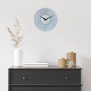 3304FR "Dali Round" Frosted/Mirror -Wall clock