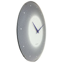 3315BL Large Wall Clock Domed Glass Lens - "Deep 50"