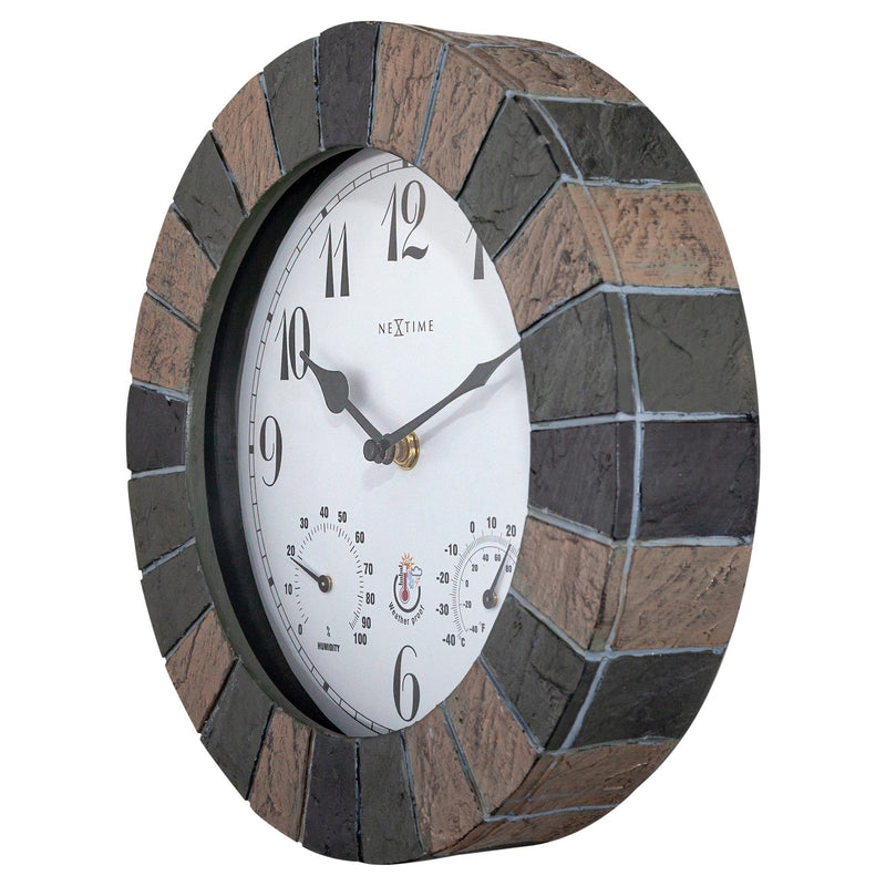 Aster Garden Wall Clock