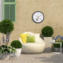 4314 Prunus Garden Wall Clock