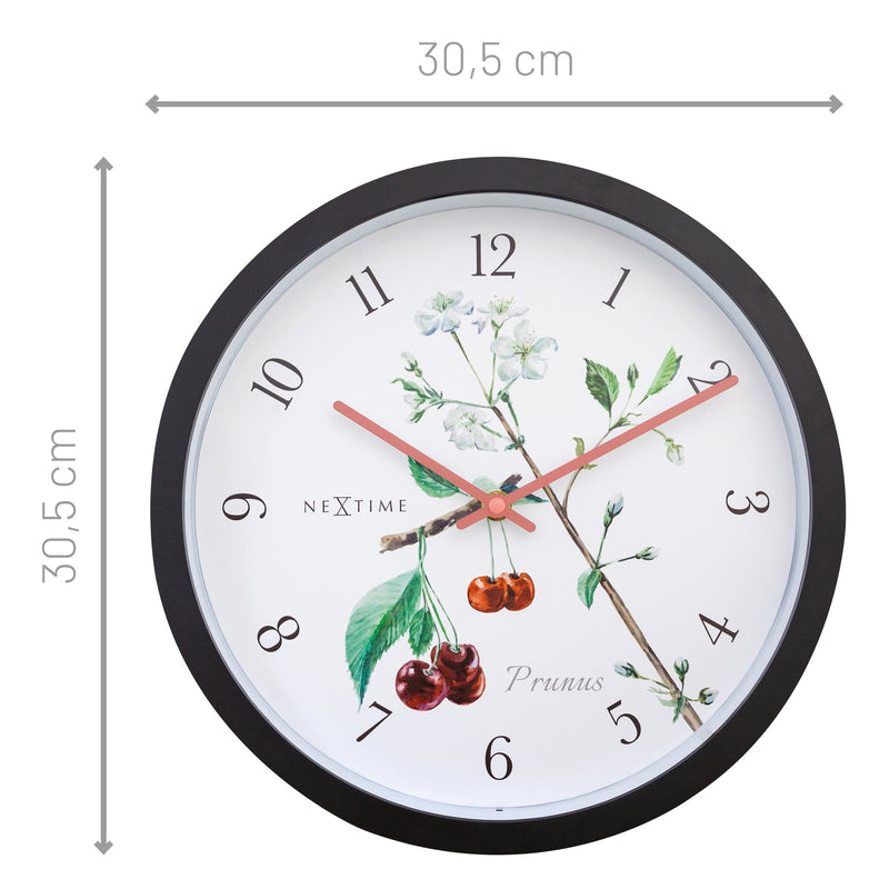 4314 Prunus Garden Wall Clock