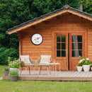 4317 Knautia Garden Wall Clock