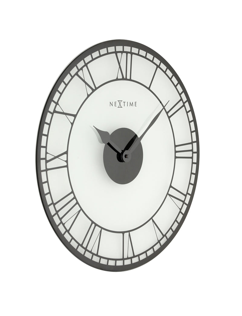 8146 Big Ben Frosted Glass Decorative Wall Clock