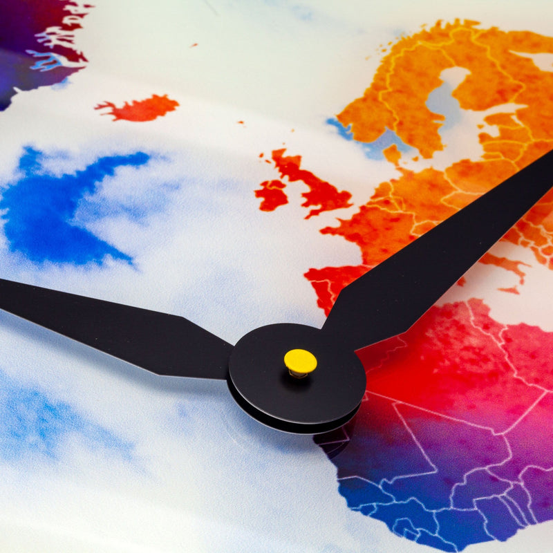 8187 Colorful World Wall Clock