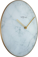8189 Marble Black & Gold Wall Clock