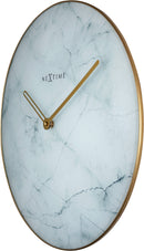 8189 Marble Black & Gold Wall Clock